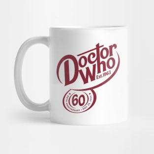 Dr. Pepper cosplaying as Doctor Who - Maroon Mug